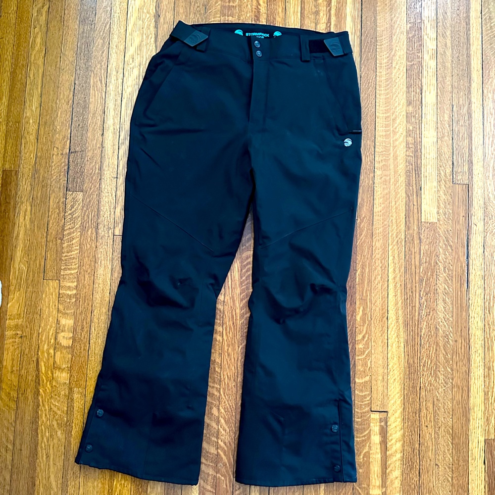 SUNICE Stormpack Black Ski/Snowboard Pants - Size Large